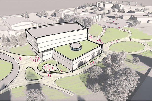 UWGB CTEC Conceptual Massing Study