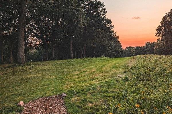 UWGB Shorewood park at dusk