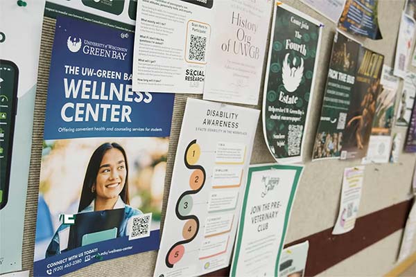 Billboard at the Wellness Center