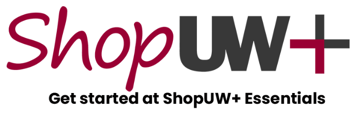 ShopUW+ | Get Started at ShopUW+ Essentials