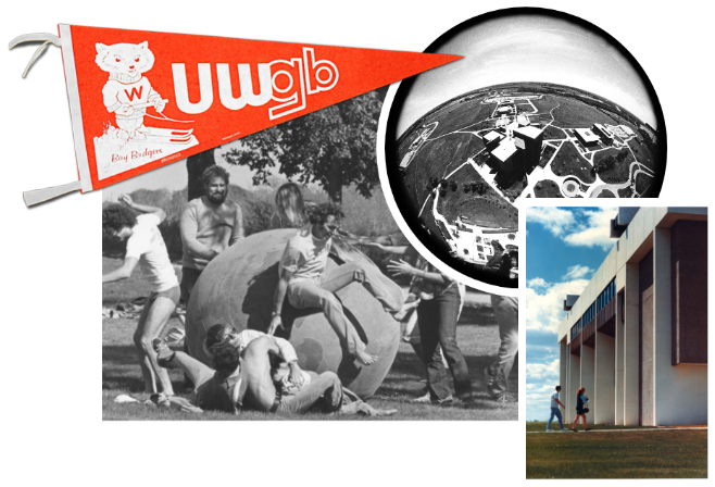 A Pennant and some old UWGB photos