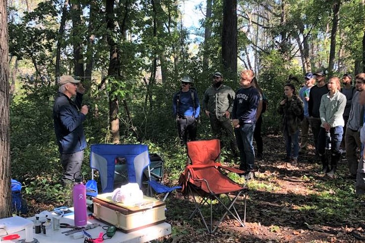 Bird banding class