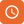 Orange Clock Icon.