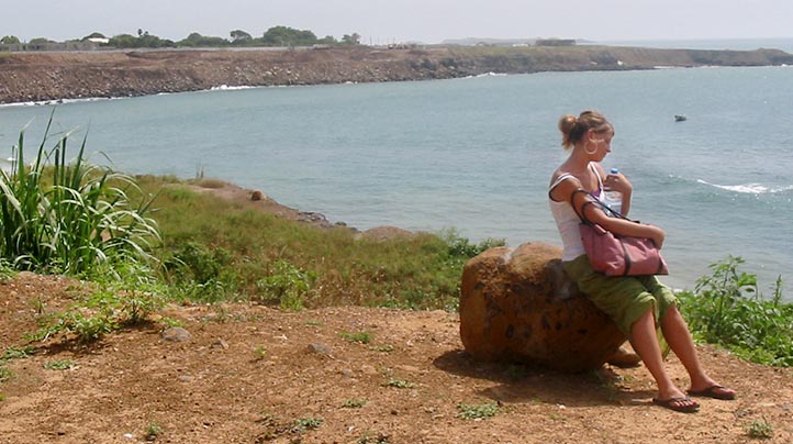 UW-Green Bay student studying abroad.