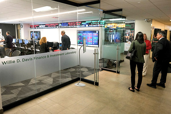 Mentors around the Finance Lab