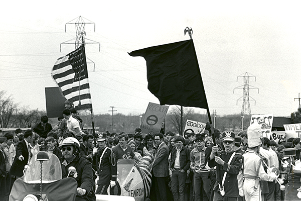 1970's environmental activisim from UW-Green Bay institutional archives