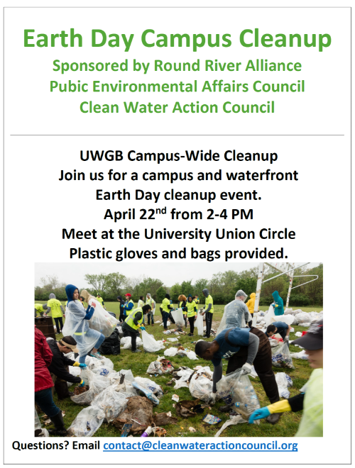Earth Day Campus Cleanup