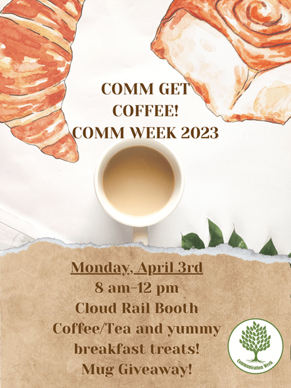 Coffe Comm Week Poster