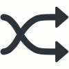 Double-headed arrow icon