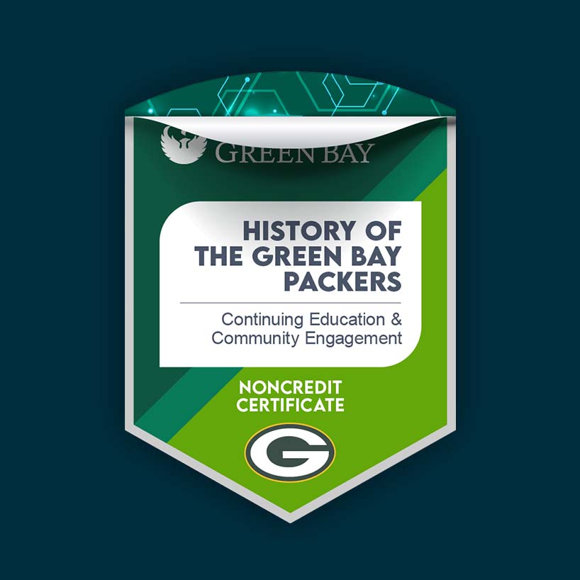 History of the Green Bay Packers Digital Badge